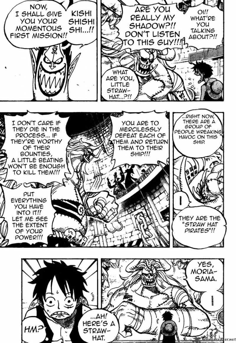 One Piece Chapter 469 page 7 - Chapter 469: Show Yourselves, Straw Hat Crew!!!