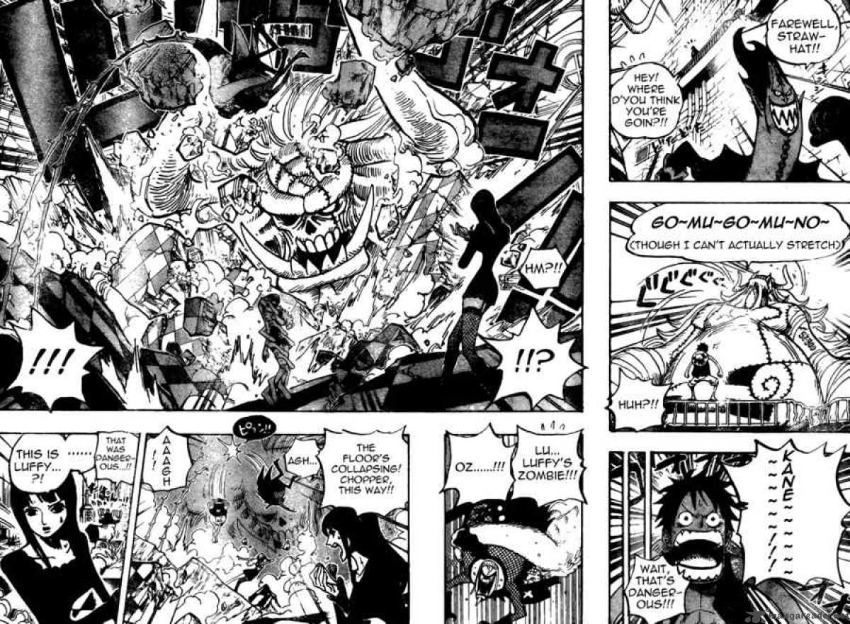 One Piece Chapter 469 page 8 - Chapter 469: Show Yourselves, Straw Hat Crew!!!
