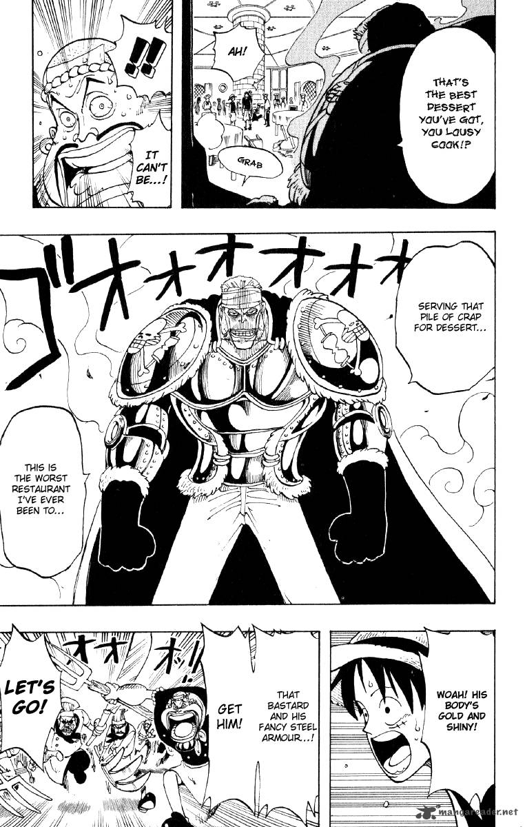 One Piece Chapter 47 page 13 - Chapter 47: Pirate Fleet Admiral "Don Krieg"