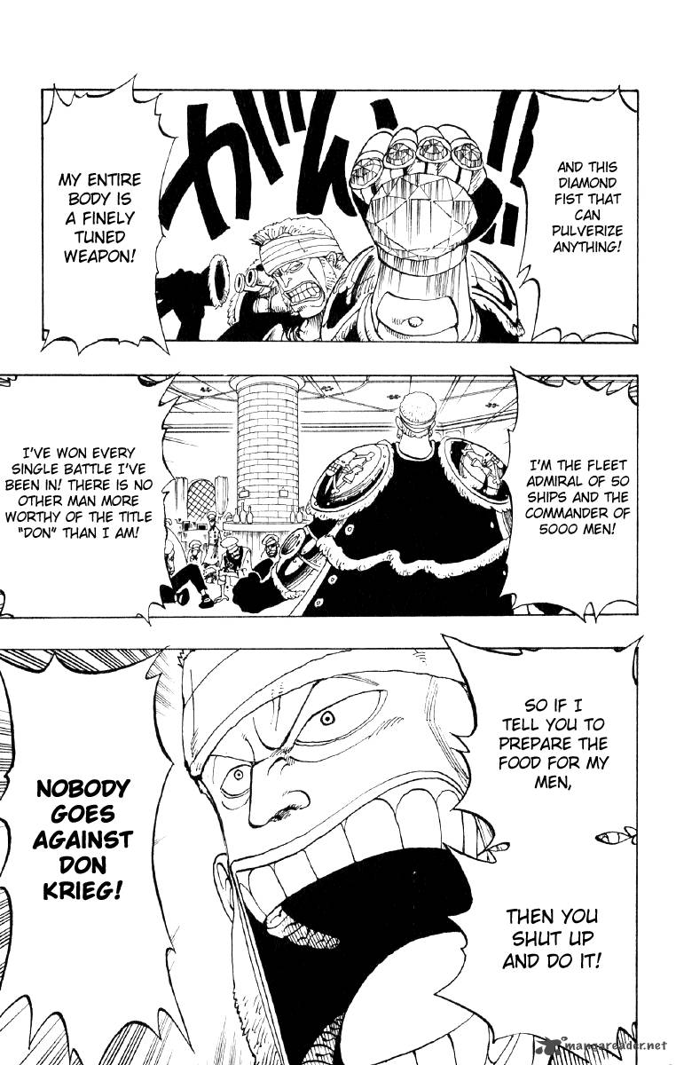 One Piece Chapter 47 page 16 - Chapter 47: Pirate Fleet Admiral "Don Krieg"