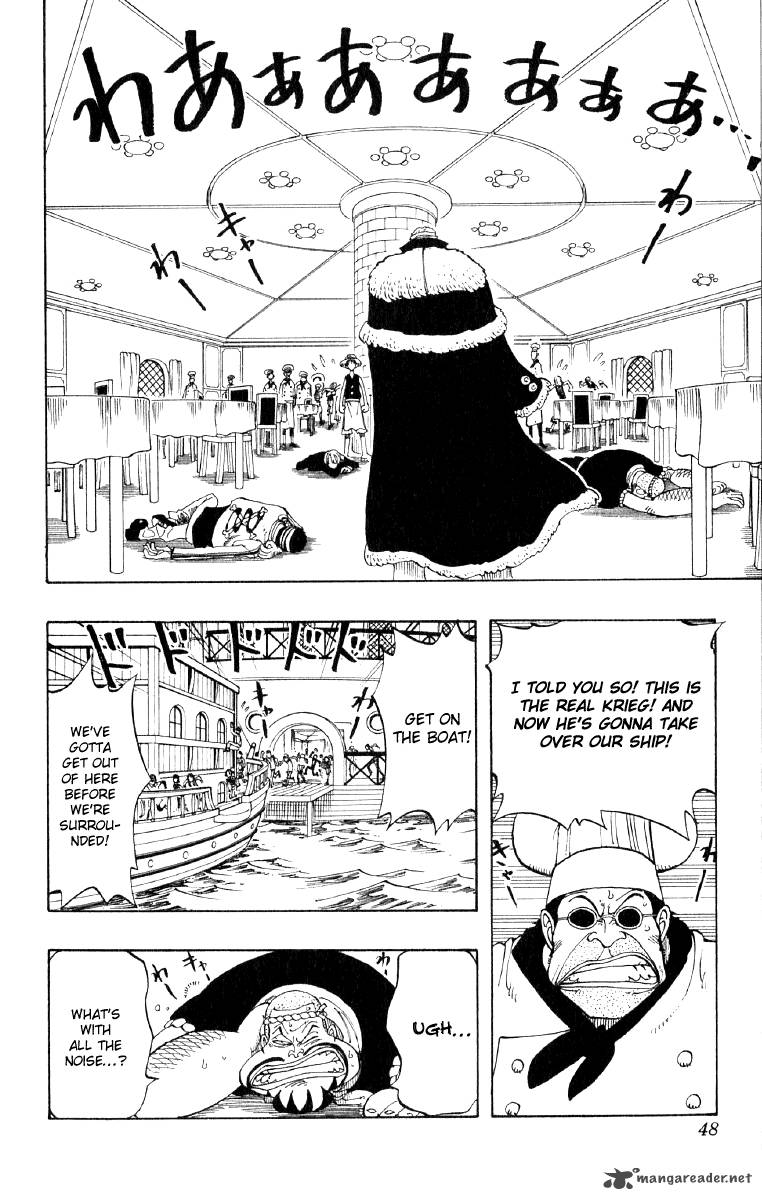 One Piece Chapter 47 page 2 - Chapter 47: Pirate Fleet Admiral "Don Krieg"