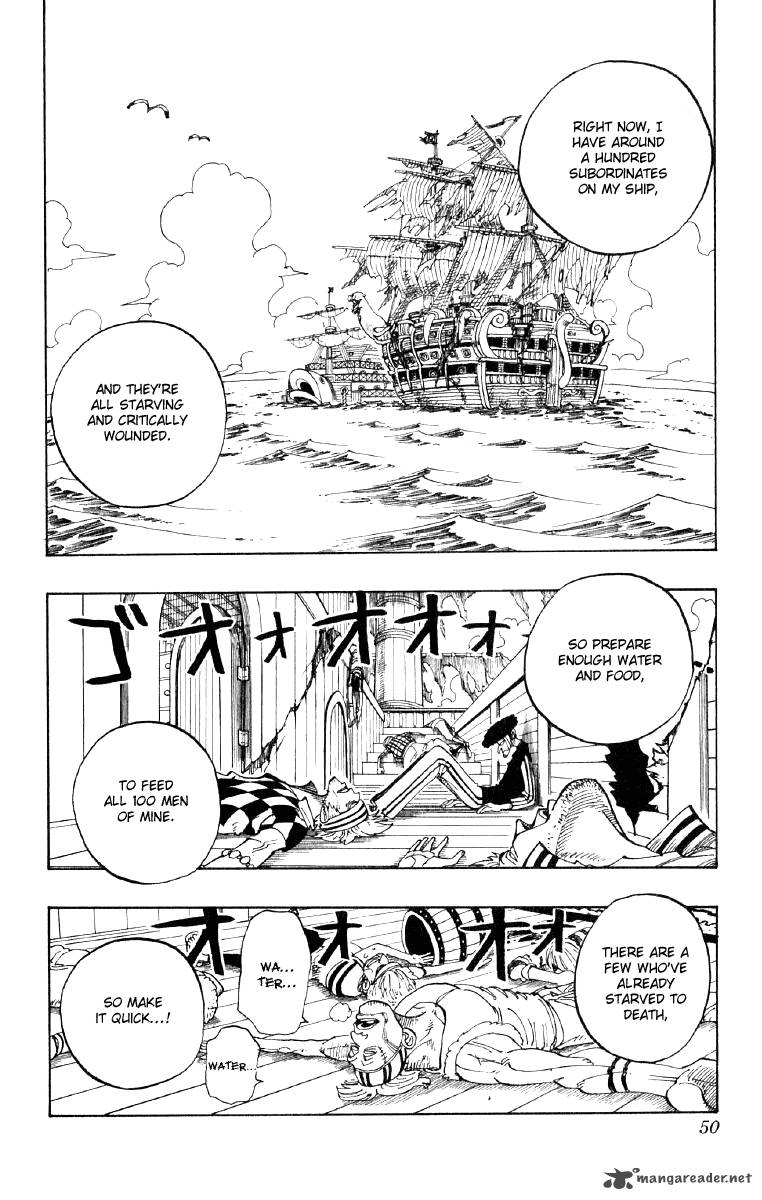 One Piece Chapter 47 page 4 - Chapter 47: Pirate Fleet Admiral "Don Krieg"