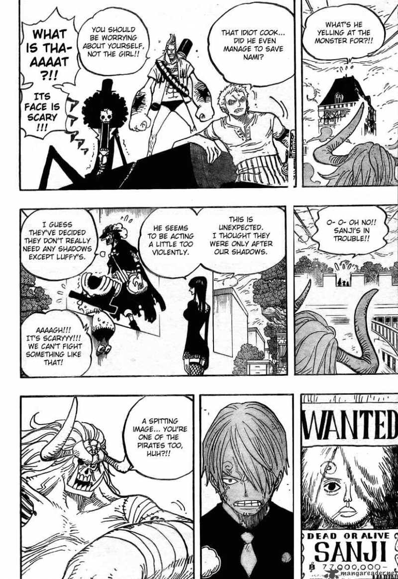 One Piece Chapter 470 page 3 - Chapter 470: Oars vs. Straw Hat Pirates