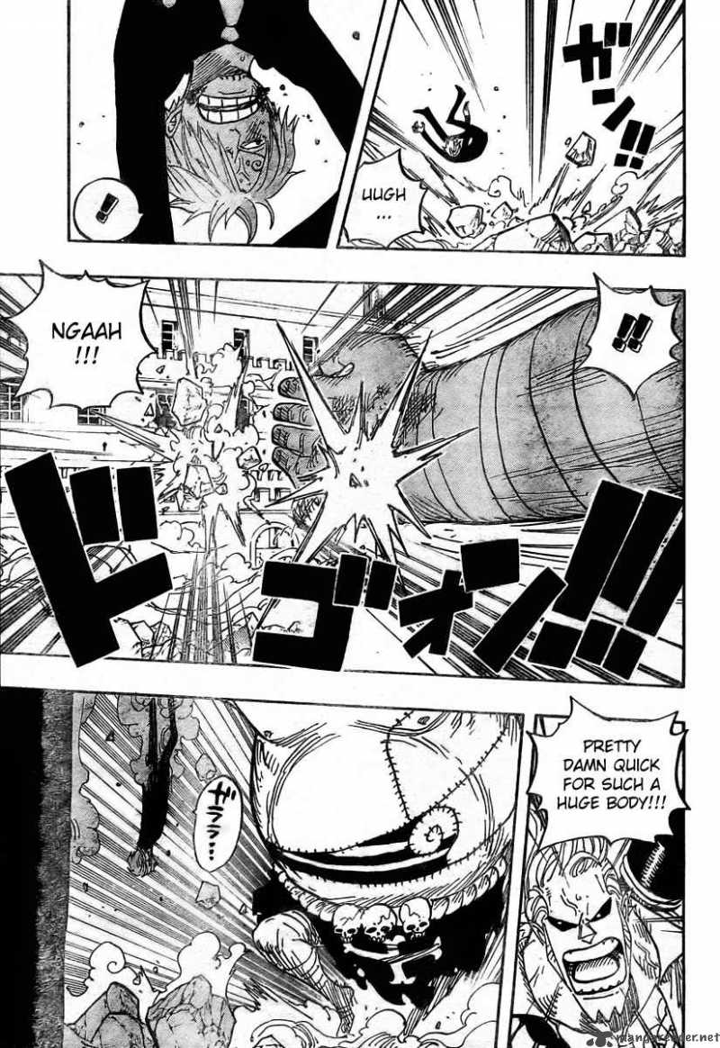 One Piece Chapter 470 page 6 - Chapter 470: Oars vs. Straw Hat Pirates