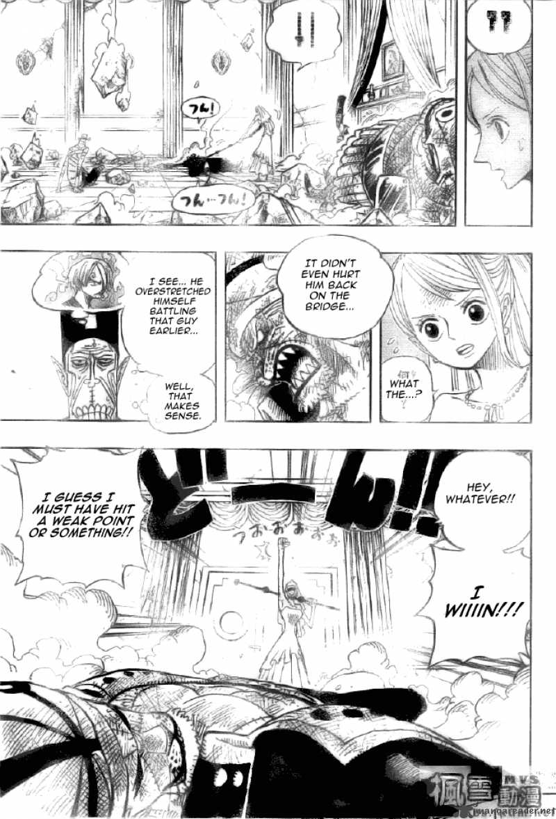 One Piece Chapter 471 page 13 - Chapter 471: My Friend