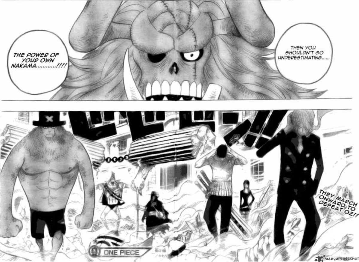 One Piece Chapter 471 page 16 - Chapter 471: My Friend
