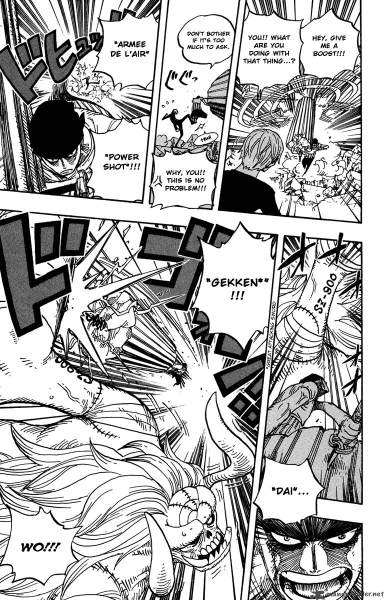 One Piece Chapter 472 page 10 - Chapter 472: Down