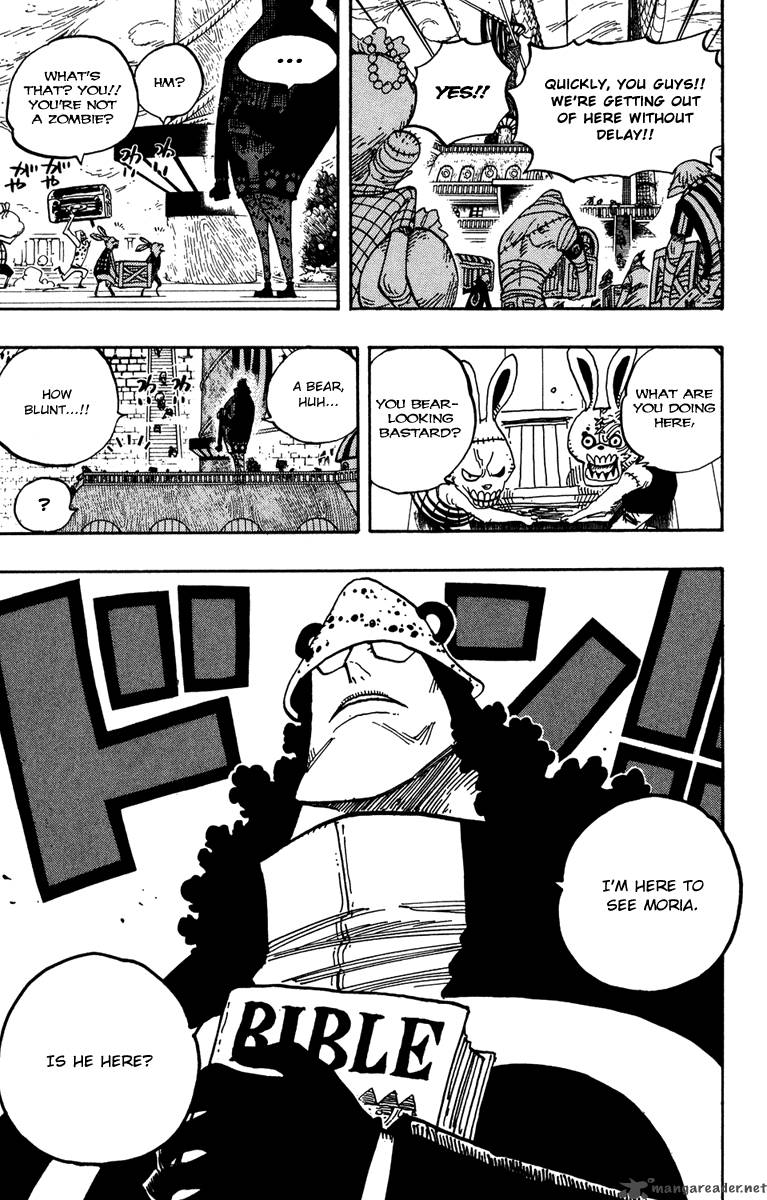 One Piece Chapter 472 page 17 - Chapter 472: Down