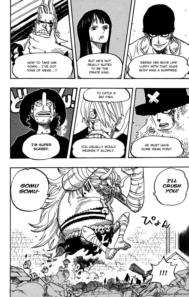One Piece Chapter 472 page 3 - Chapter 472: Down