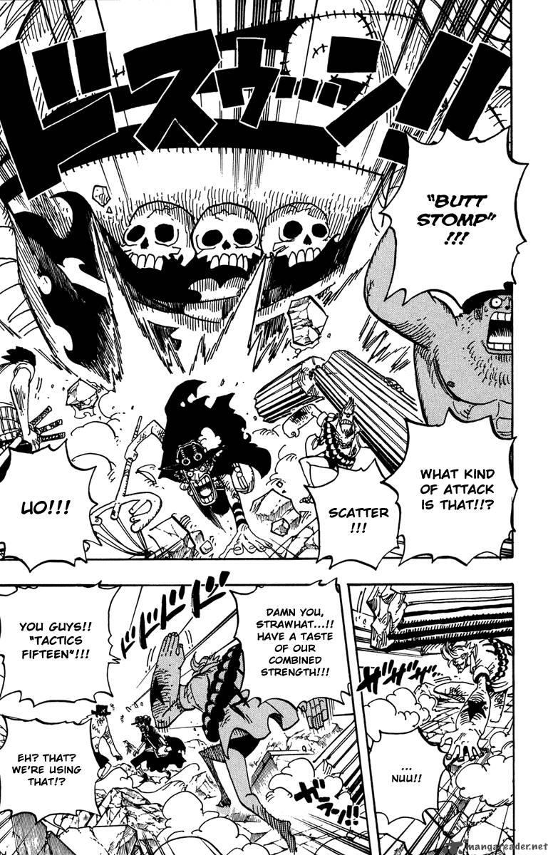 One Piece Chapter 472 page 4 - Chapter 472: Down