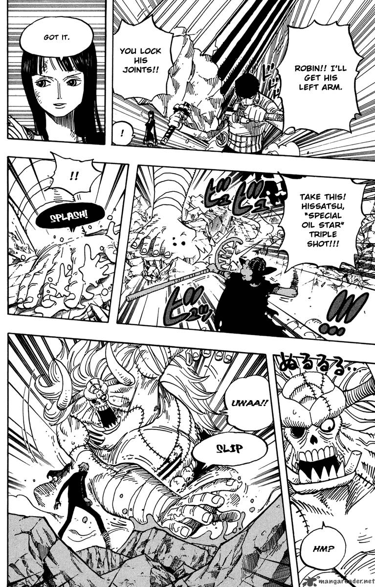 One Piece Chapter 472 page 9 - Chapter 472: Down
