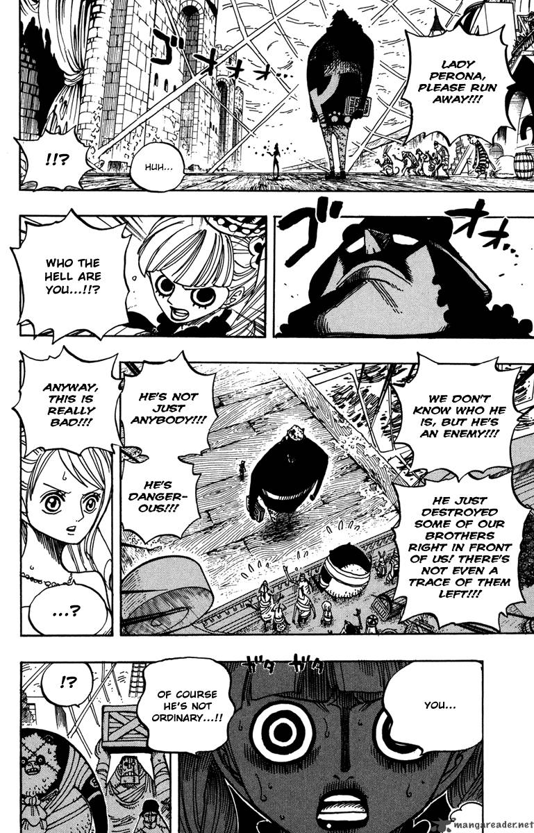 One Piece Chapter 473 page 11 - Chapter 473: Warlord Bartholomew Kuma Appears