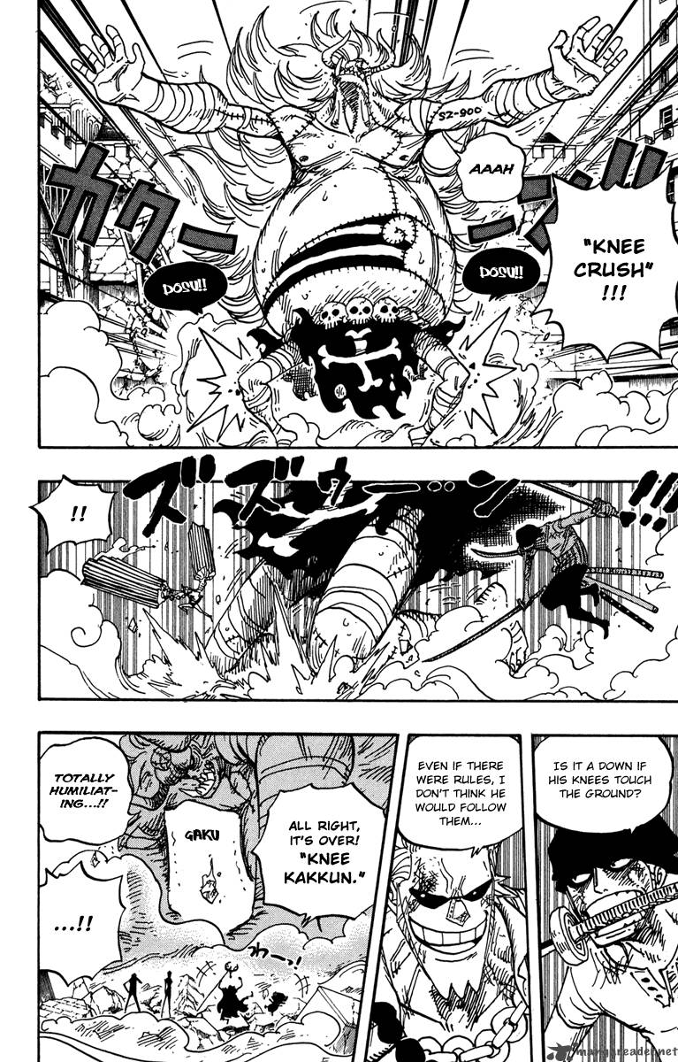 One Piece Chapter 473 page 7 - Chapter 473: Warlord Bartholomew Kuma Appears
