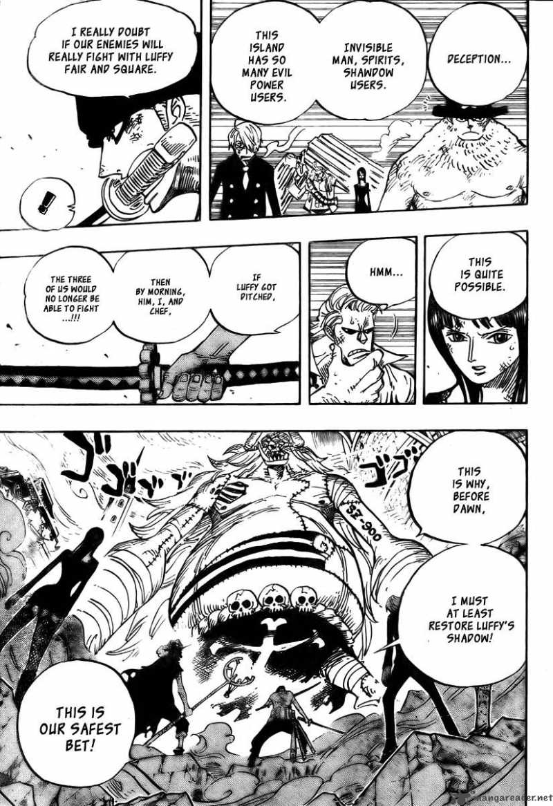 One Piece Chapter 474 page 7 - Chapter 474: We Have To Do It!