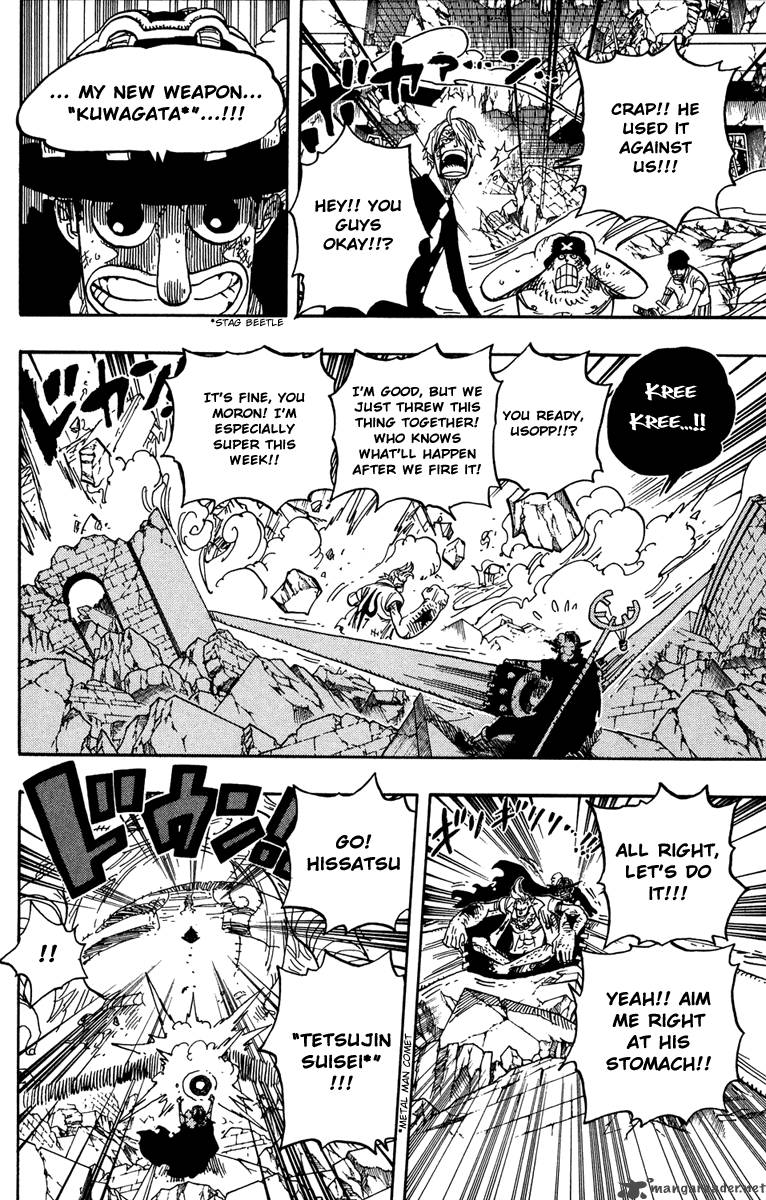 One Piece Chapter 475 page 10 - Chapter 475: Pirates of the Forest