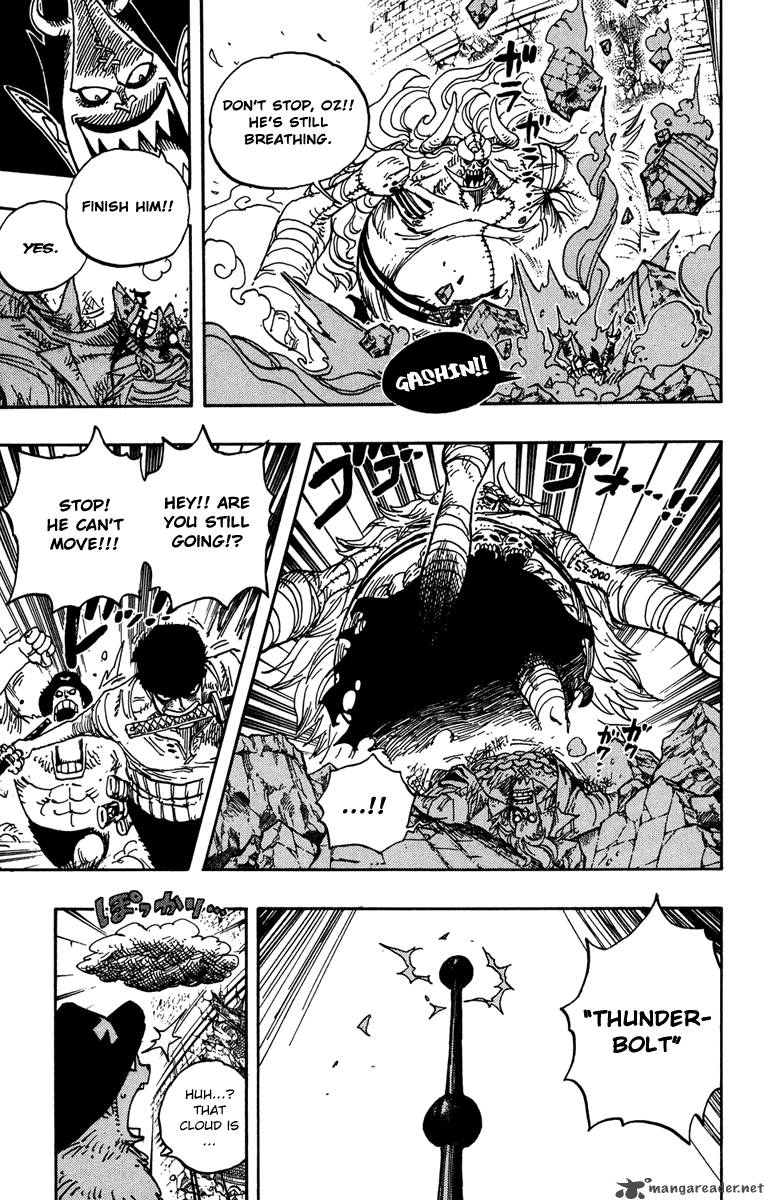 One Piece Chapter 475 page 13 - Chapter 475: Pirates of the Forest