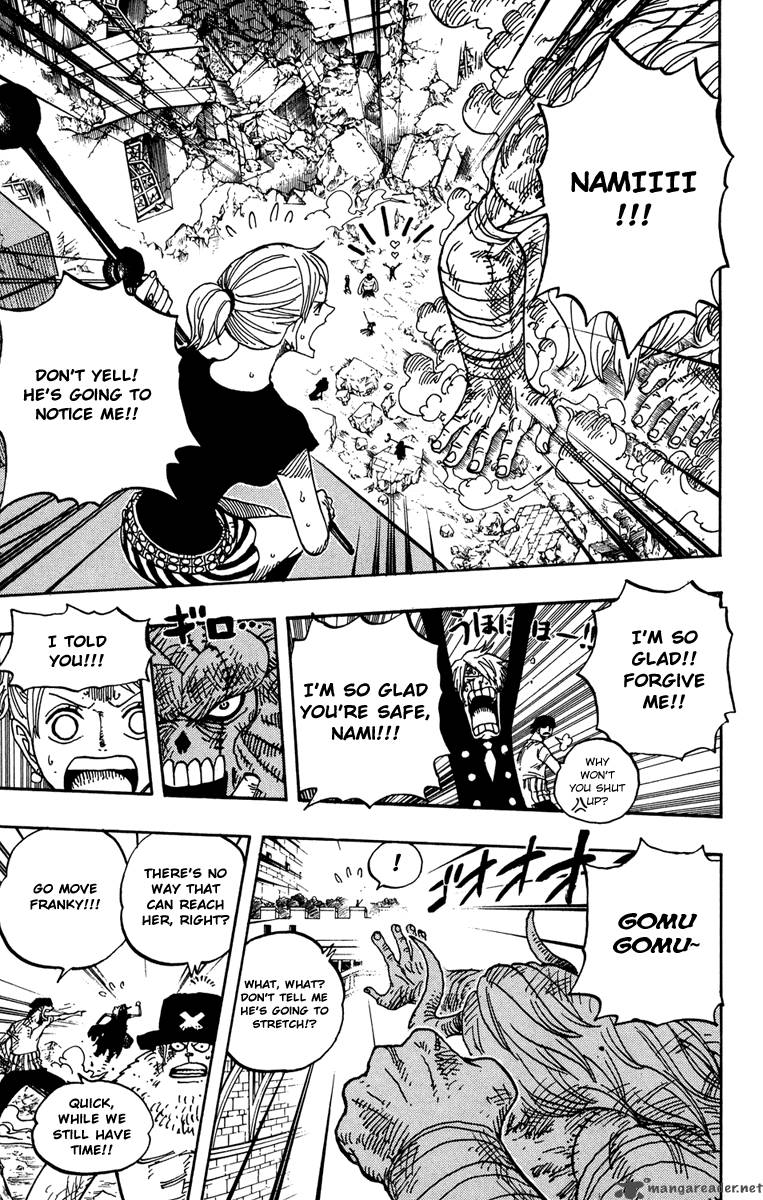 One Piece Chapter 475 page 15 - Chapter 475: Pirates of the Forest