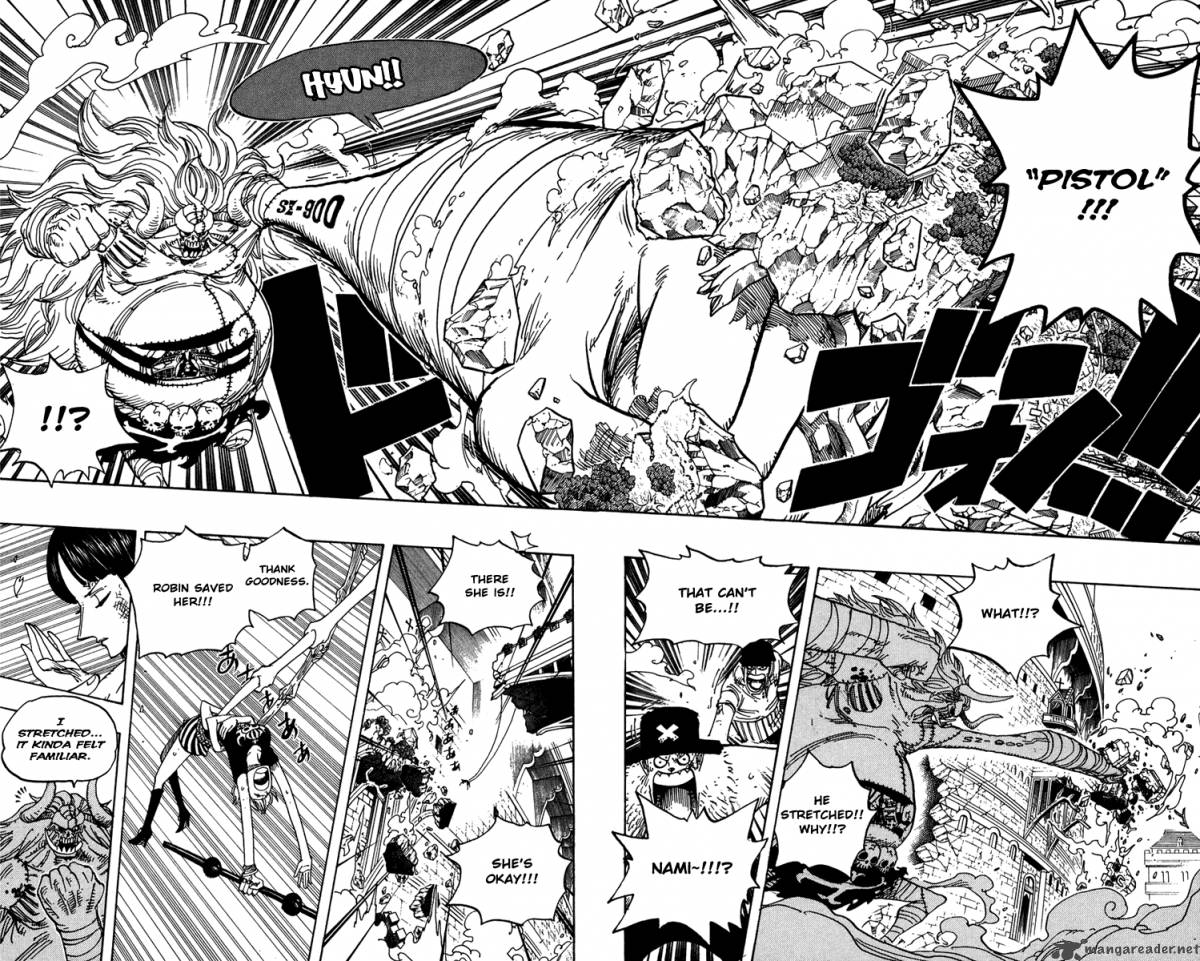 One Piece Chapter 475 page 16 - Chapter 475: Pirates of the Forest