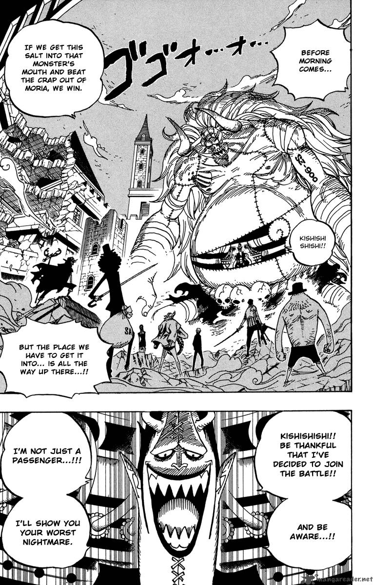 One Piece Chapter 475 page 3 - Chapter 475: Pirates of the Forest