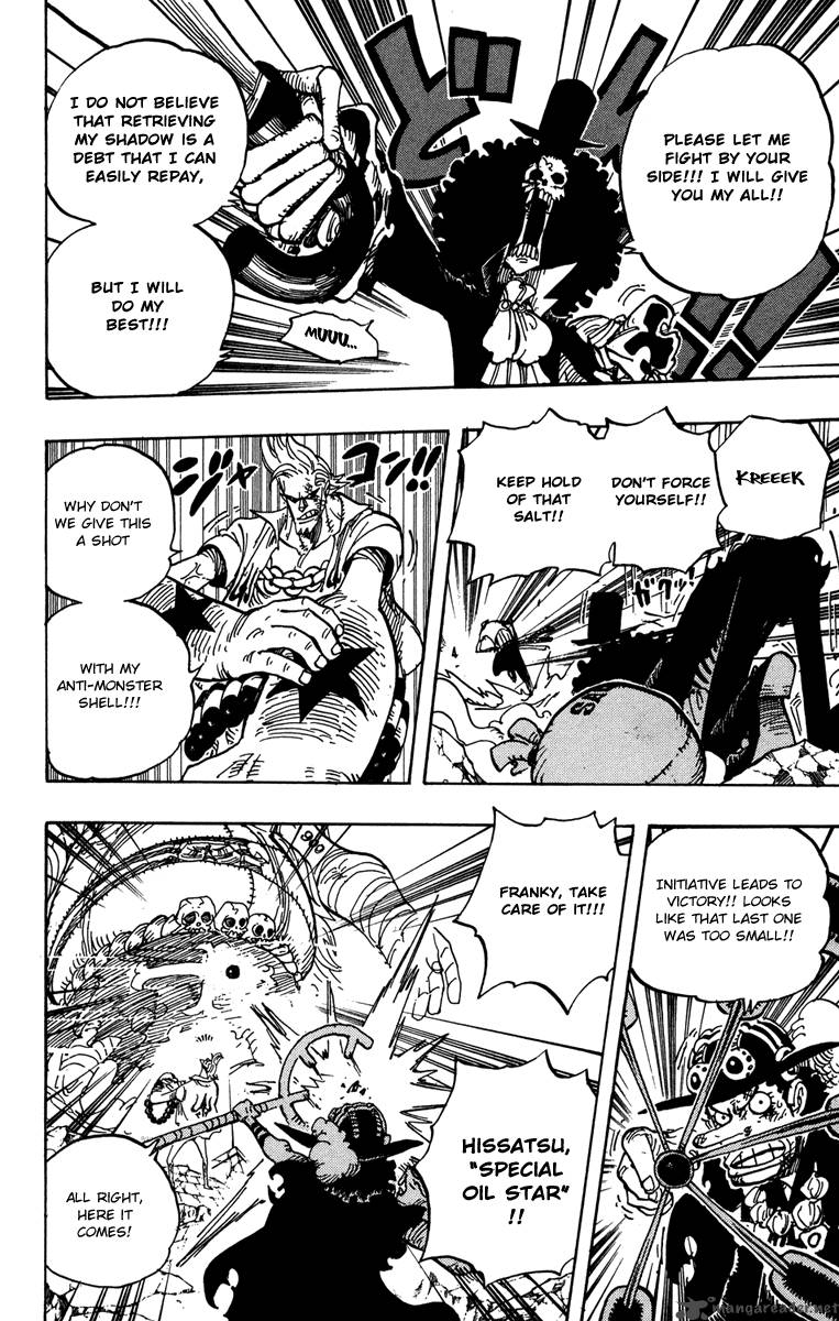 One Piece Chapter 475 page 4 - Chapter 475: Pirates of the Forest
