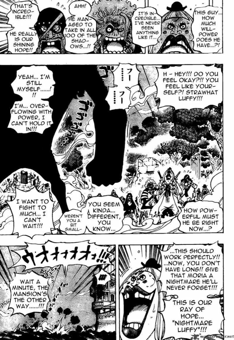 One Piece Chapter 476 page 17 - Chapter 476: Nightmare Luffy