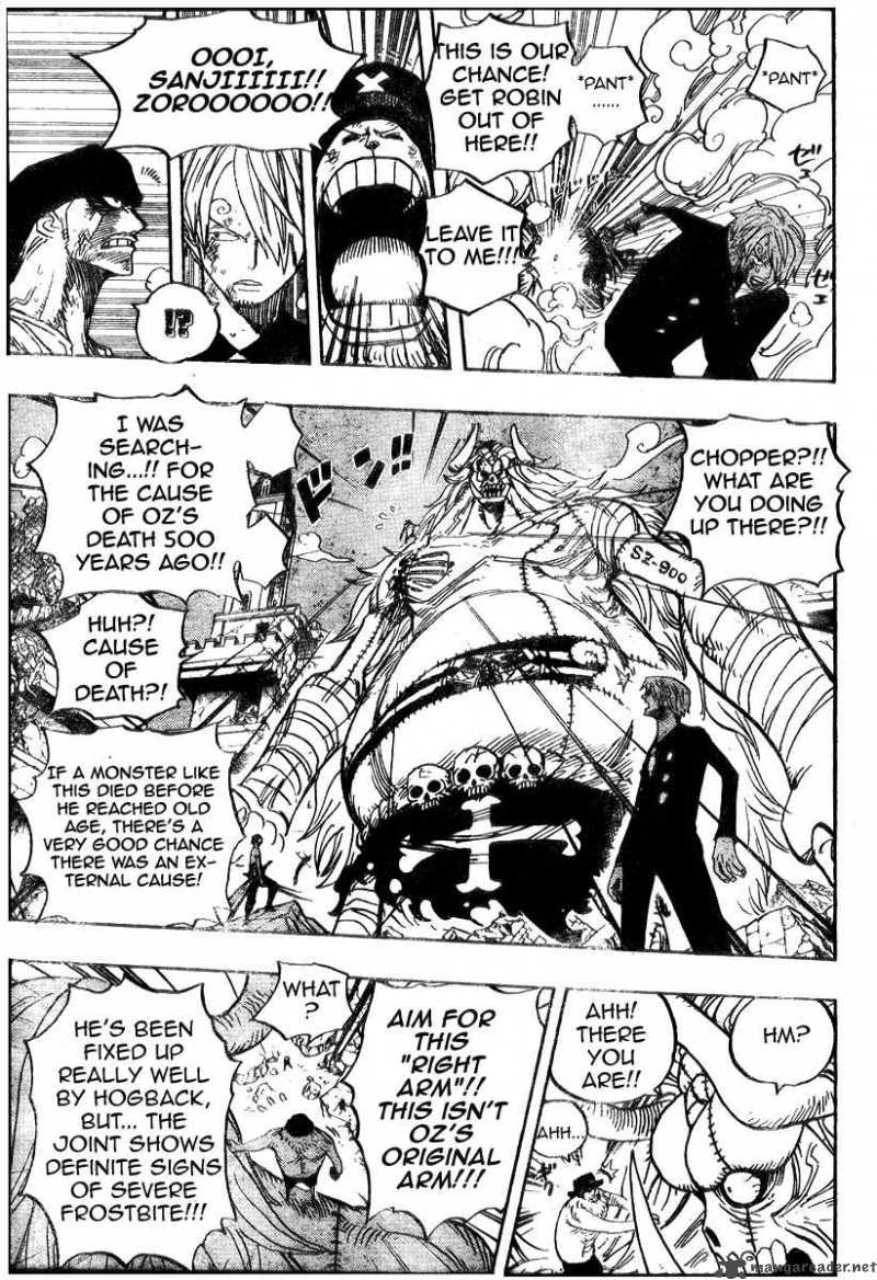One Piece Chapter 477 page 12 - Chapter 477: ⅜