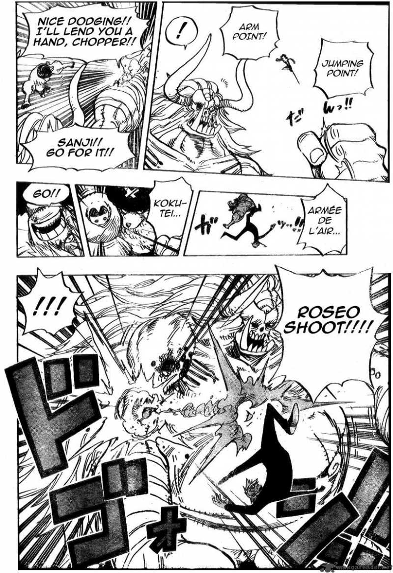 One Piece Chapter 477 page 15 - Chapter 477: ⅜