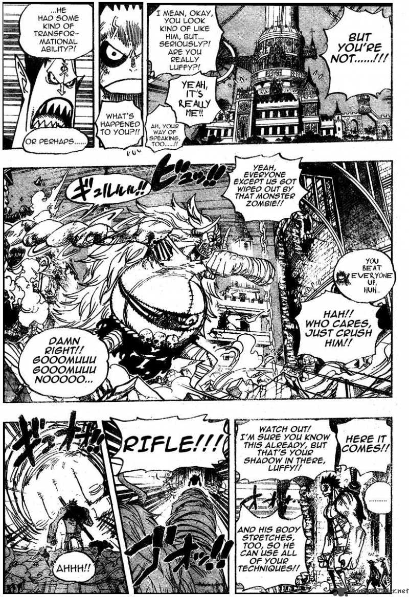 One Piece Chapter 478 page 12 - Chapter 478: Luffy vs. Luffy