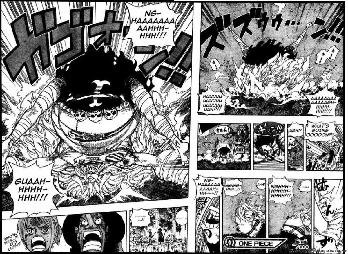 One Piece Chapter 478 page 15 - Chapter 478: Luffy vs. Luffy