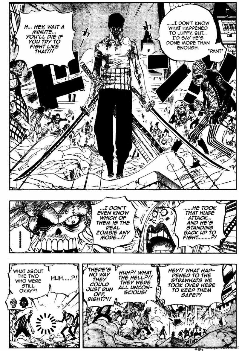 One Piece Chapter 480 page 5 - Chapter 480: Interception