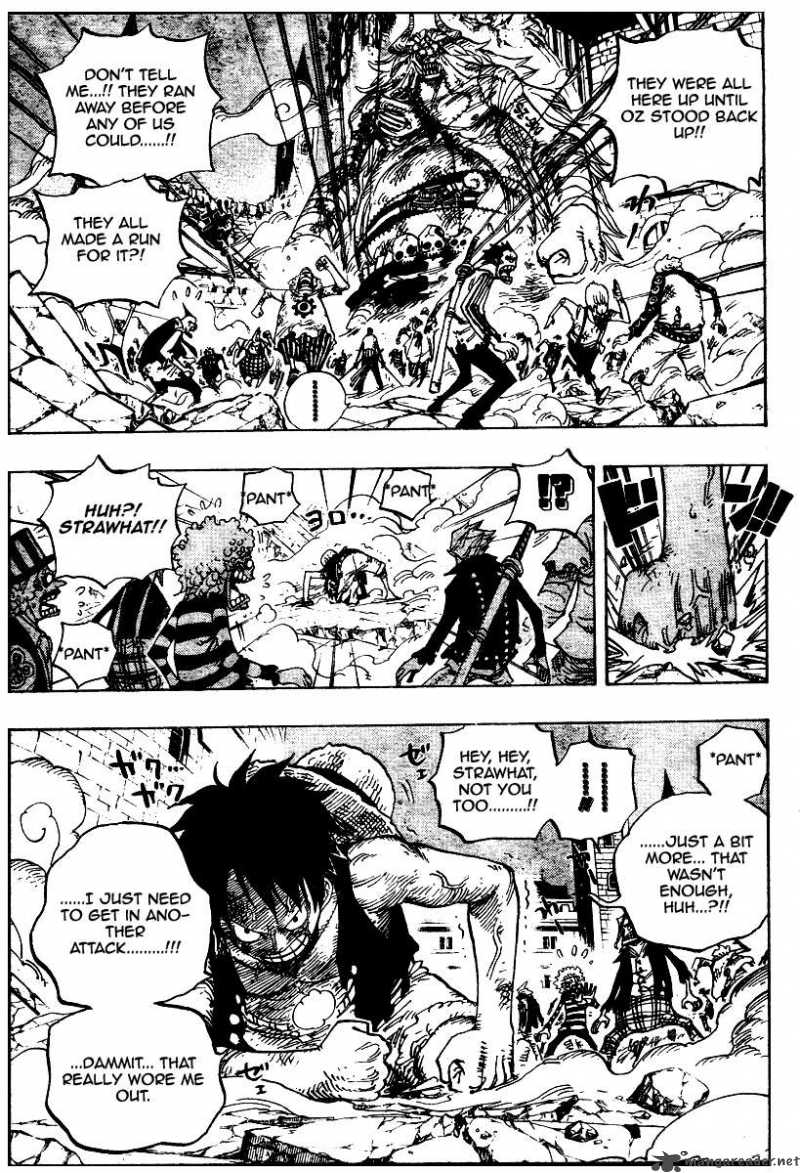 One Piece Chapter 480 page 6 - Chapter 480: Interception