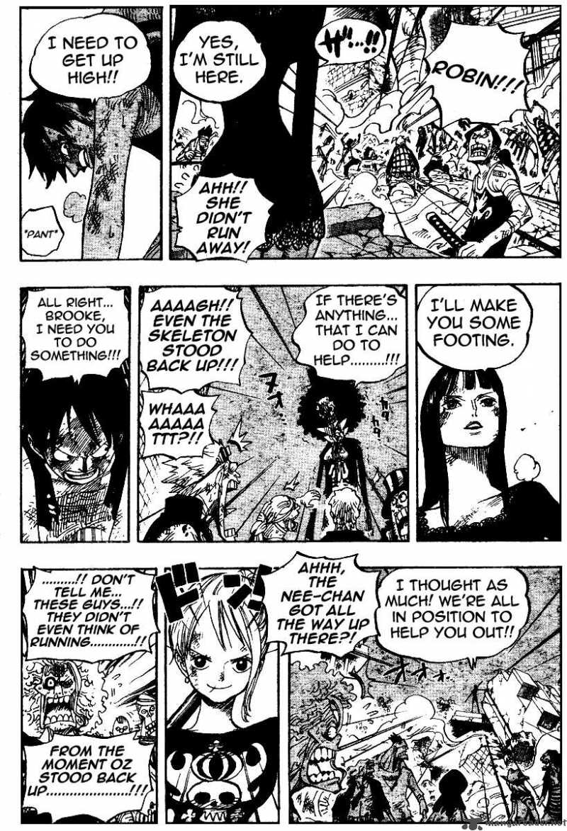 One Piece Chapter 480 page 7 - Chapter 480: Interception