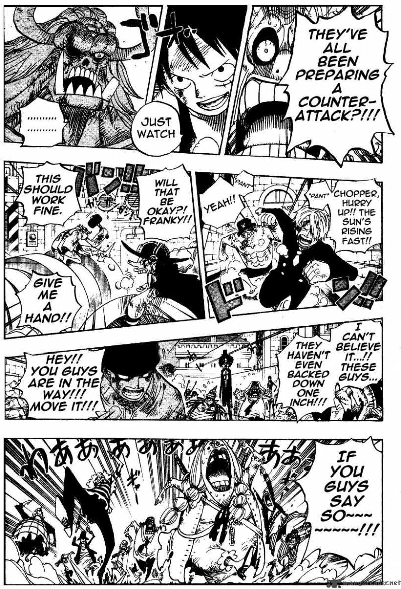 One Piece Chapter 480 page 8 - Chapter 480: Interception