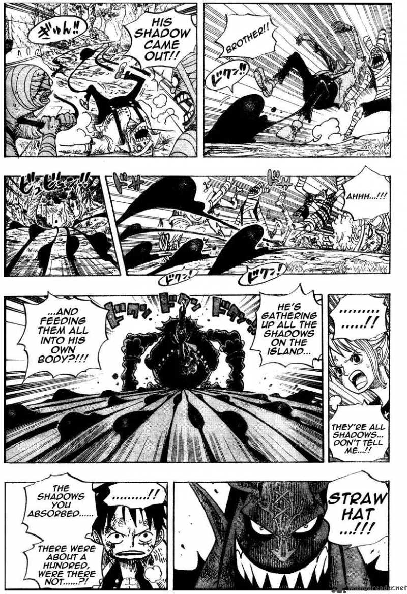 One Piece Chapter 481 page 11 - Chapter 481: Shadow's Asgard