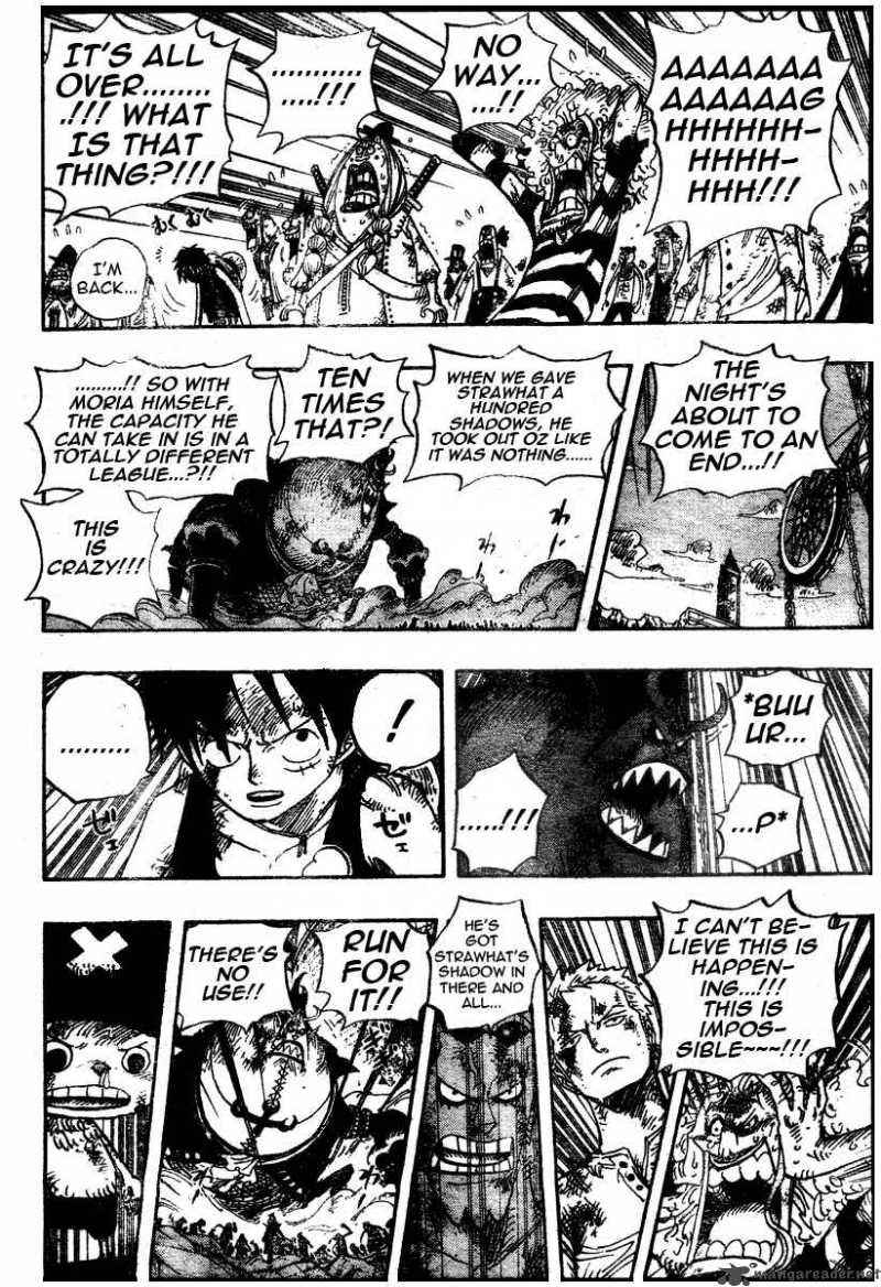 One Piece Chapter 481 page 13 - Chapter 481: Shadow's Asgard