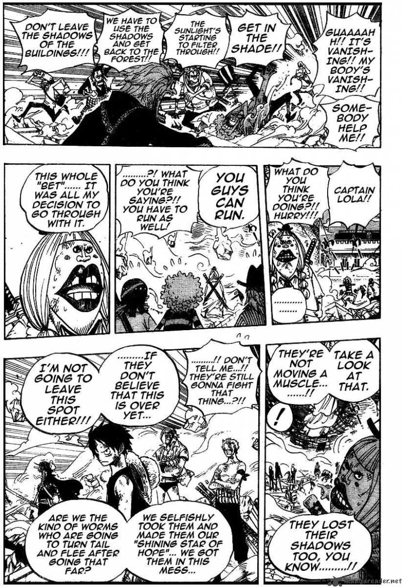 One Piece Chapter 481 page 16 - Chapter 481: Shadow's Asgard