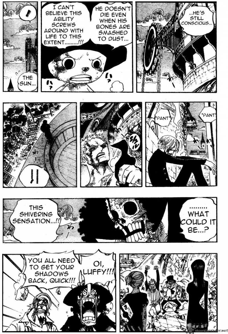 One Piece Chapter 481 page 5 - Chapter 481: Shadow's Asgard