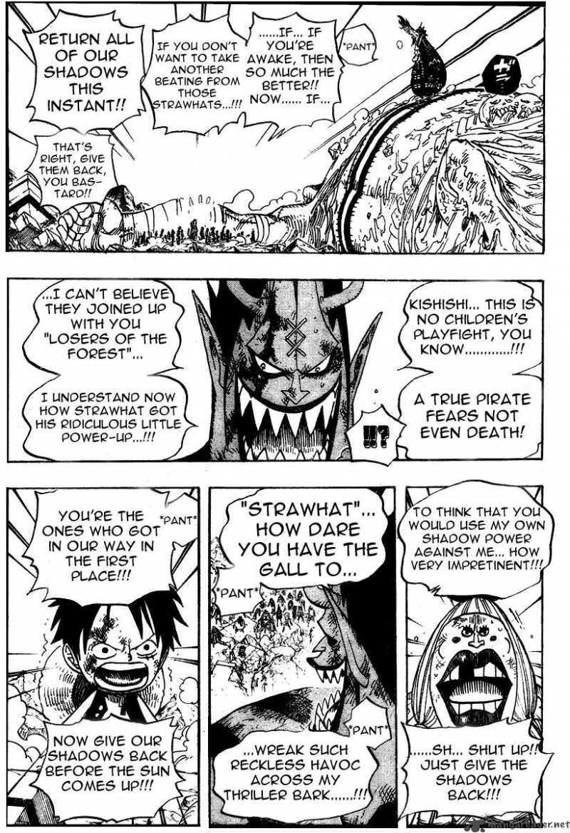 One Piece Chapter 481 page 7 - Chapter 481: Shadow's Asgard