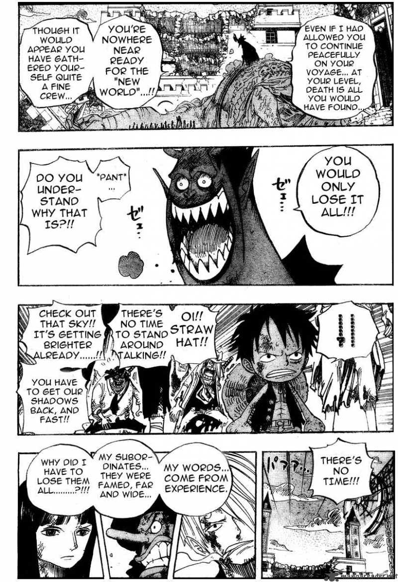 One Piece Chapter 481 page 8 - Chapter 481: Shadow's Asgard