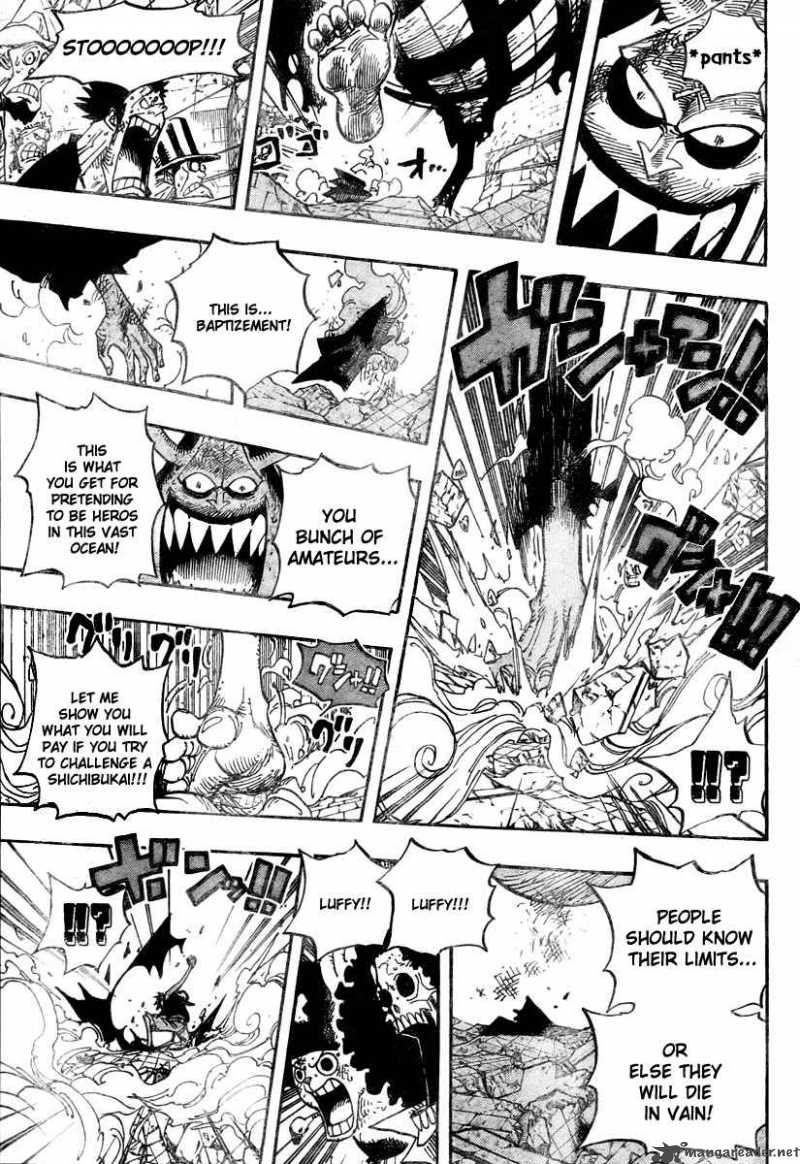 One Piece Chapter 482 page 10 - Chapter 482: Morning Is Coming