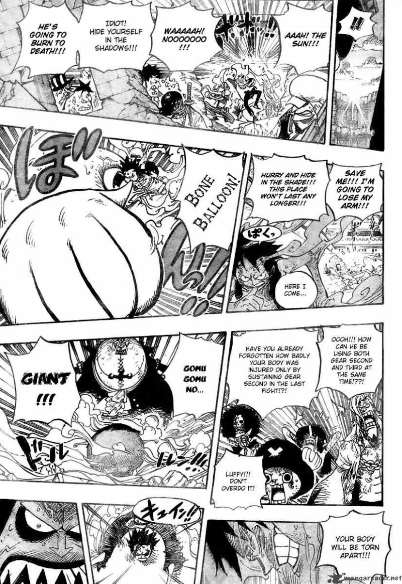 One Piece Chapter 482 page 12 - Chapter 482: Morning Is Coming