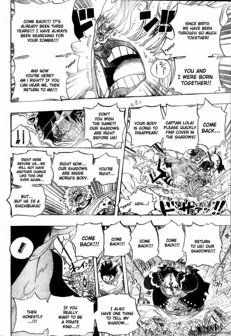 One Piece Chapter 482 page 14 - Chapter 482: Morning Is Coming