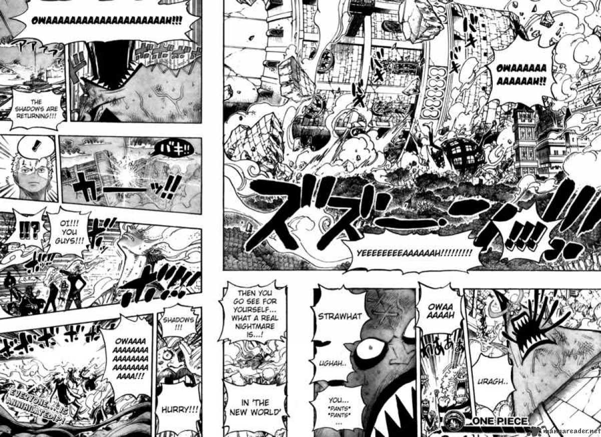 One Piece Chapter 482 page 16 - Chapter 482: Morning Is Coming