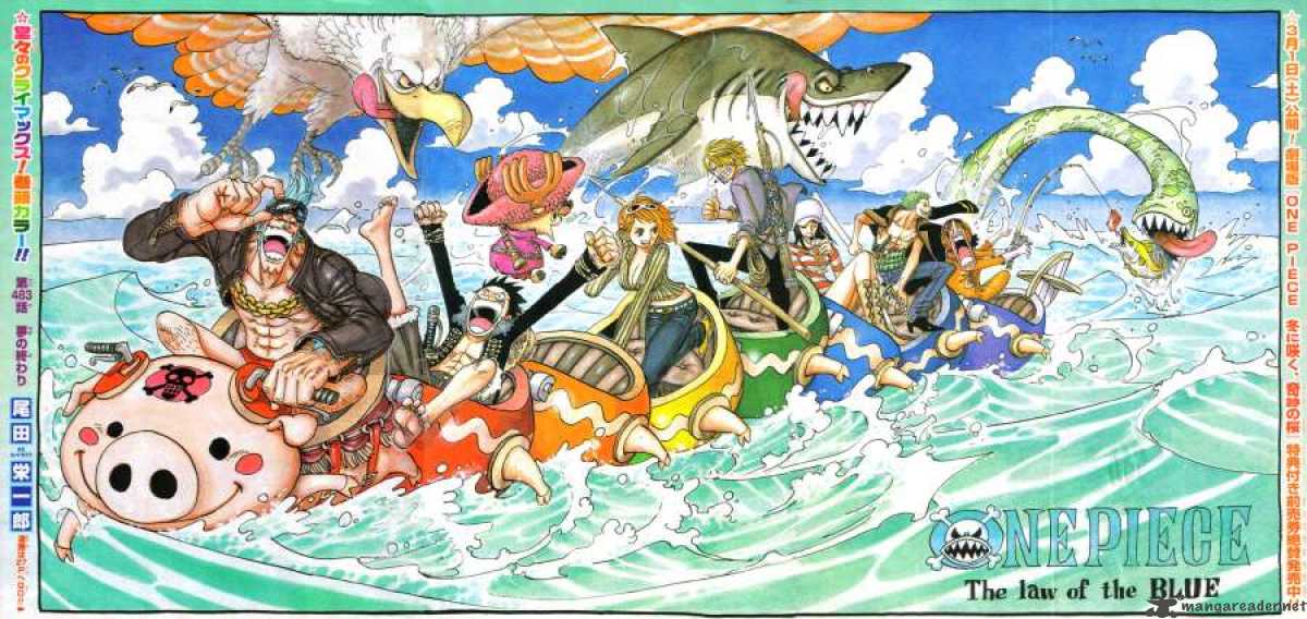 One Piece manga, chapter 483, page 2 of 22