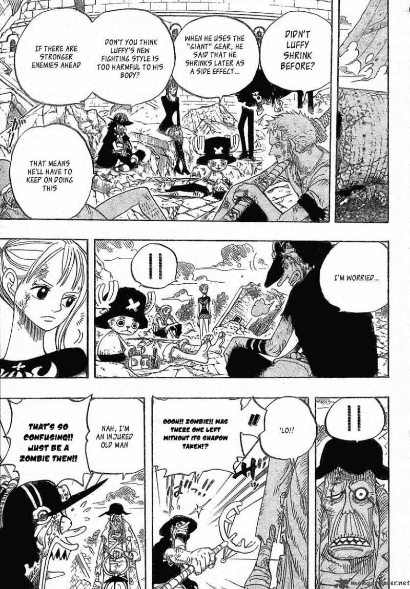One Piece manga, chapter 483, page 11 of 22