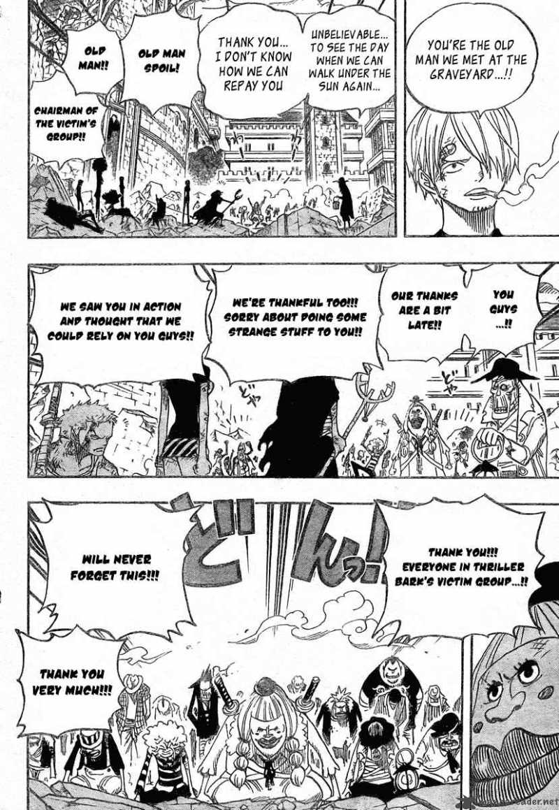 One Piece manga, chapter 483, page 12 of 22