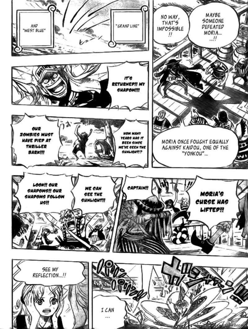 One Piece manga, chapter 483, page 6 of 22