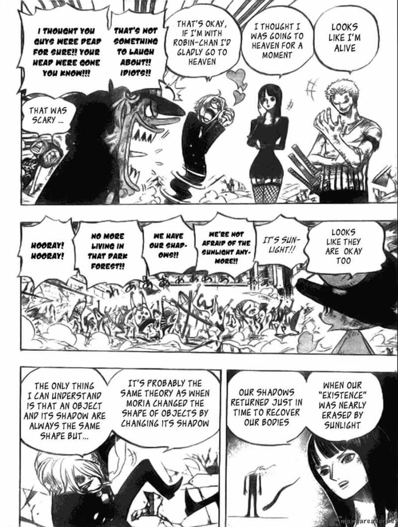 One Piece manga, chapter 483, page 8 of 22