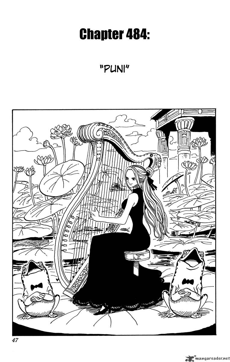 One Piece Chapter 484 page 1 - Chapter 484: Squish