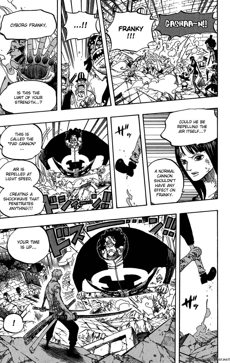 One Piece Chapter 484 page 11 - Chapter 484: Squish